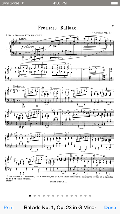 Chopin Ballades & Scherzos Screenshot