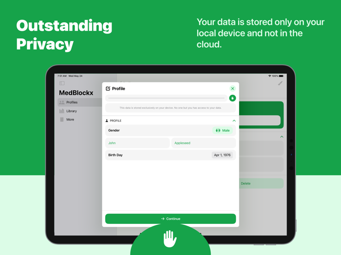 MedBlockx Health Record