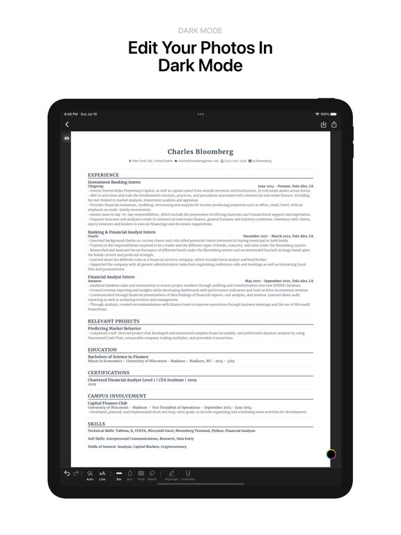 Blackout: Censor, Blur, Redact iPad screenshot 6 - Photo & Video app