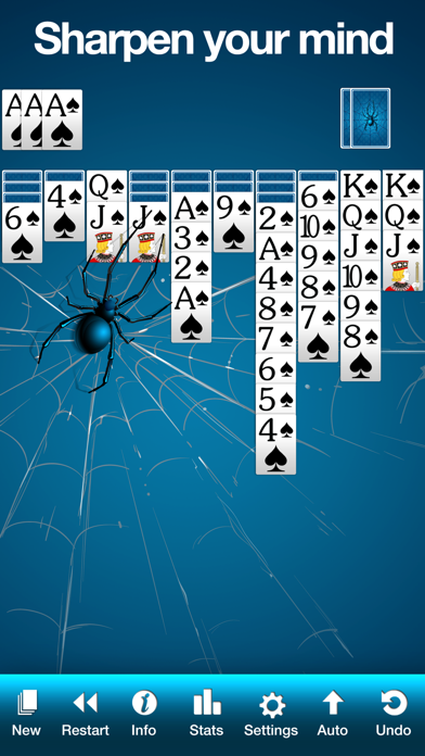 Spider Solitaire Free by Solebon screenshot 3