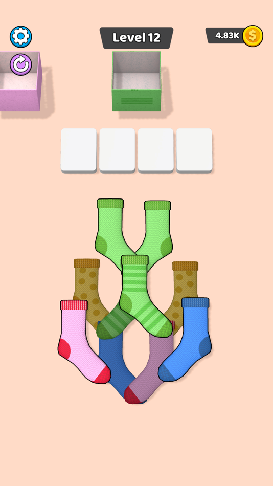 #2. Pairing Socks (iOS) 由: Umut Aktepe