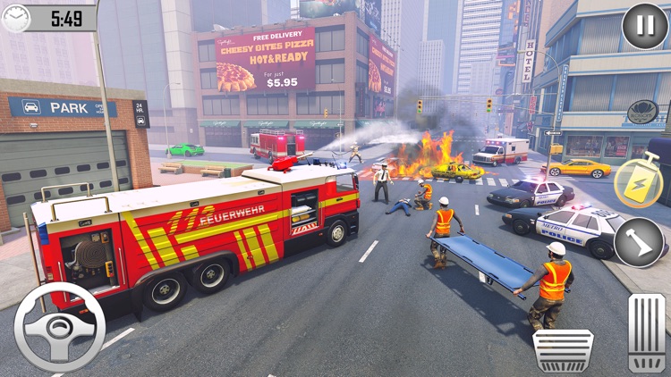 Firefighter HQ Simulation Game screenshot-5