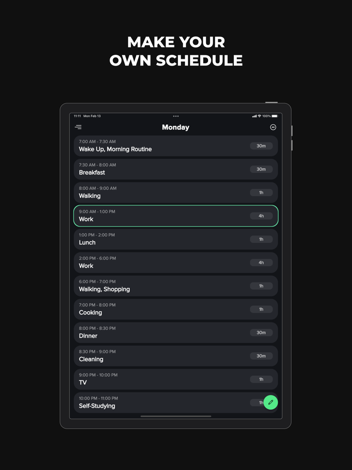 Daily Routine Planner App