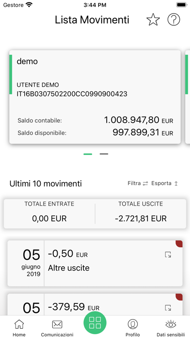 ExtraMobileBankApp Screenshot