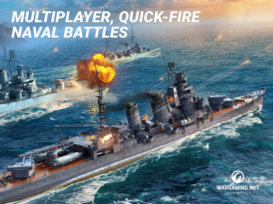 World of Warships Blitz 3D War iPad app afbeelding 3