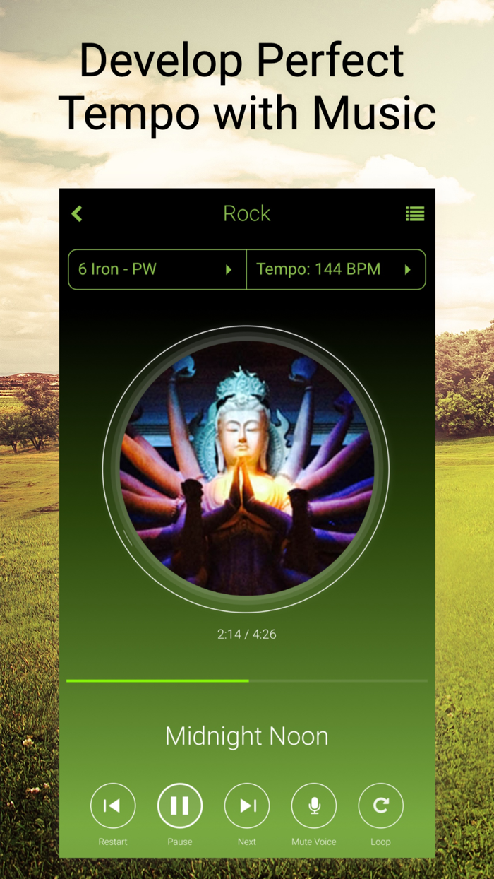 Golf BPM  Tempo Swing Tracker