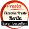 Pizzeria Presto - Ihr Lieferservice in BerlinBei Pizzeria Presto kannst Du Pasta, Pizza, Suppen, Imbiss, Risottos, Al Forno, Burger, Huhn online ordern und liefern lassen