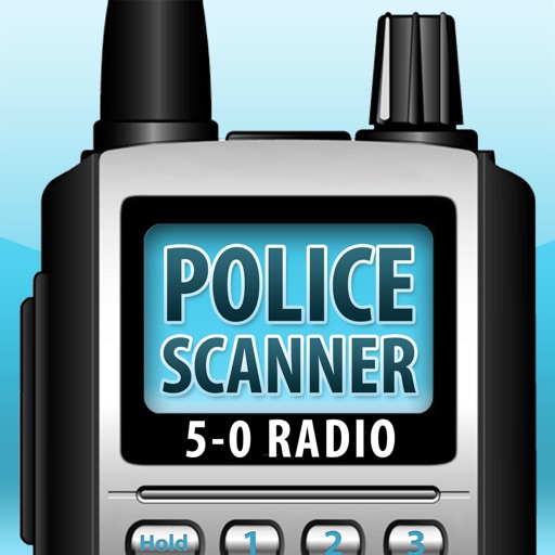 5-0 Radio Police Scanner Icon