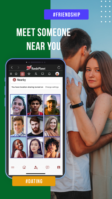 RandePlanet - Dating site Screenshot