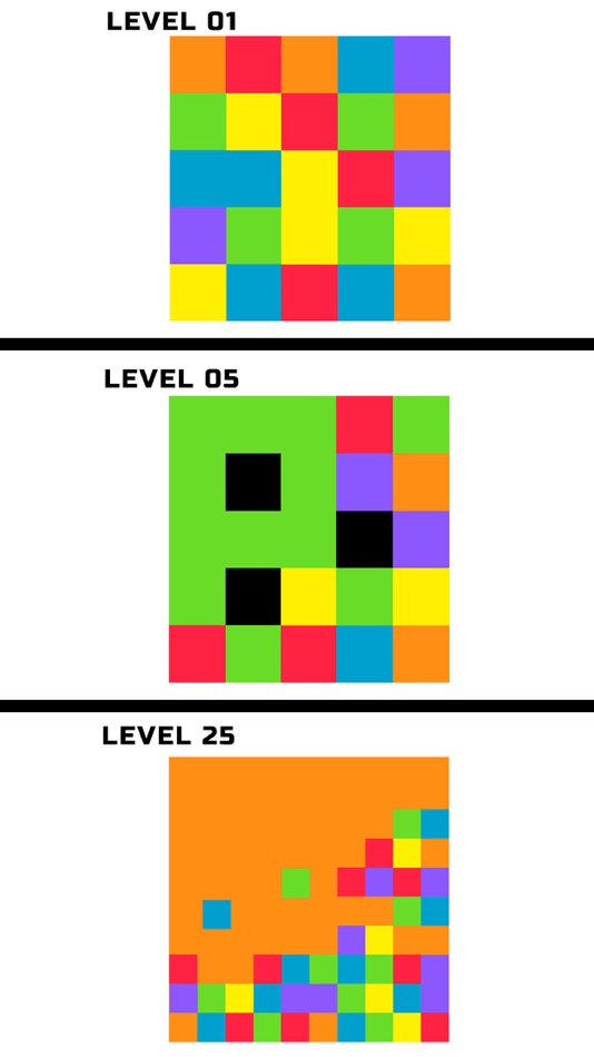 #2. Flood it ! Chroma : the game (iOS) Podle: PLAYTOUCH