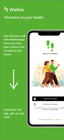 Game screenshot Walkie - Walk with Friends hack