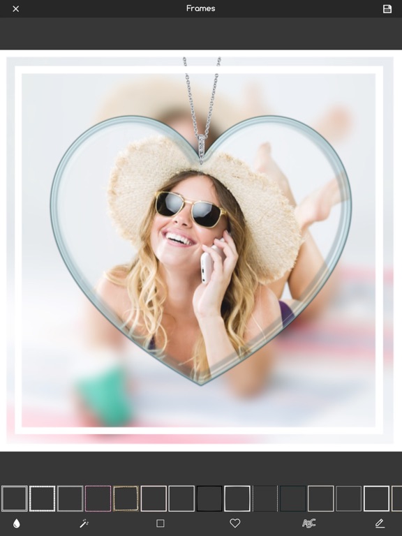 PIP Camera Magic frame collage iPad screenshot 4 - Photo & Video app