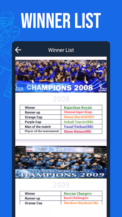 IPL Live - Cricket Live Score Screenshot