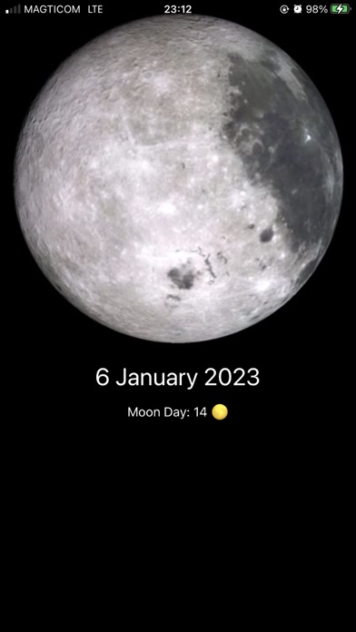 Moonlight phase Screenshot