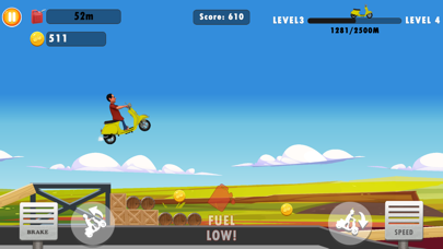 Bhide Scooter Race| TMKOC Game Screenshot