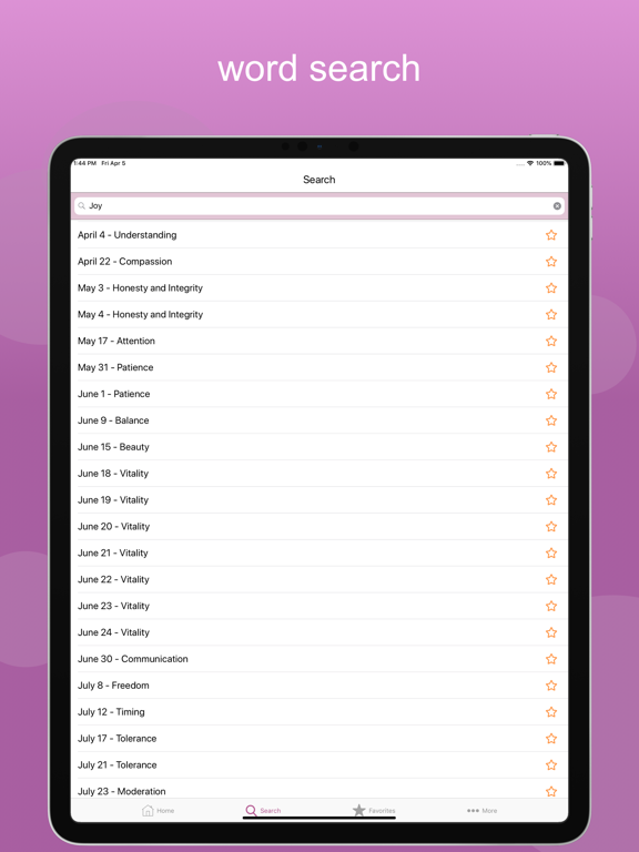 Master-mE iPad screenshot 4 - Lifestyle app