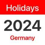 Germany Public Holidays 2024 App Positive Reviews