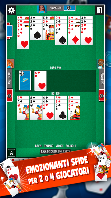 Screenshot #1 pour Burraco Più - Giochi di Carte