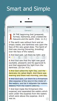 amplified bible with audio iphone screenshot 1