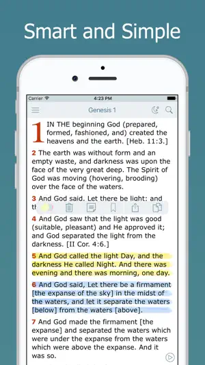 Amplified Bible with Audio screenshot 1