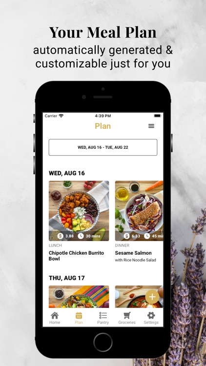 Budgeat - Meal Plans & Pantry