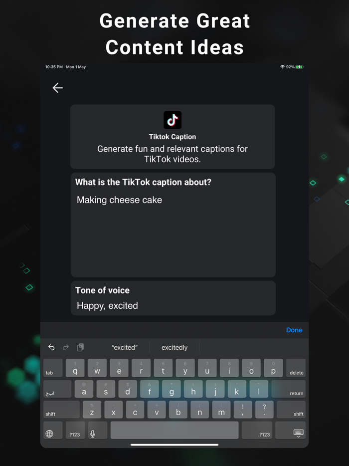 Voice and Chat AI Text Writer