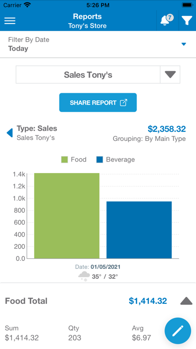 Heartland Mobile Manager Screenshot