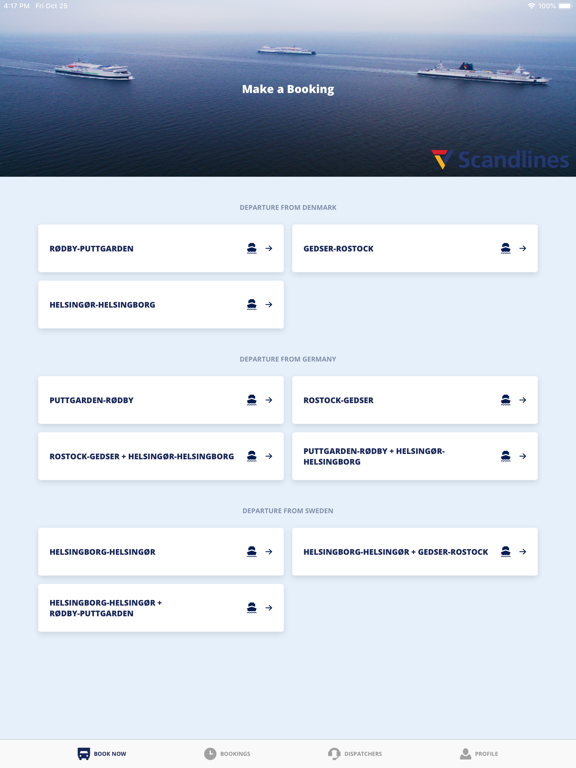 Screenshot #4 pour Scandlines Freight App