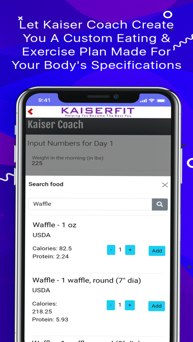 KaiserFit Screenshot