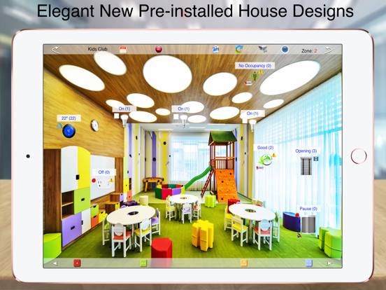HOS Smart Home BACnet BMS iPad app afbeelding 7