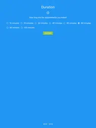 Appointment Booking System ipad bilder 1