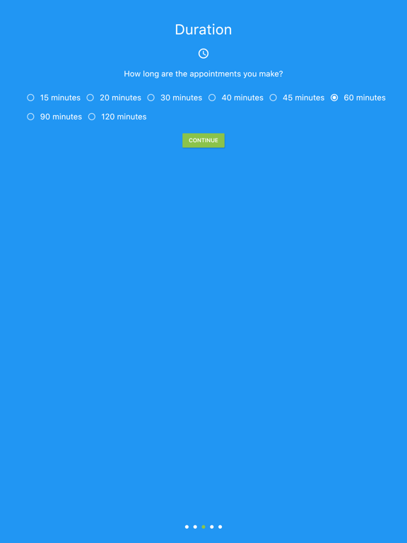 Appointment Booking System iPad screenshot 2 - Business app