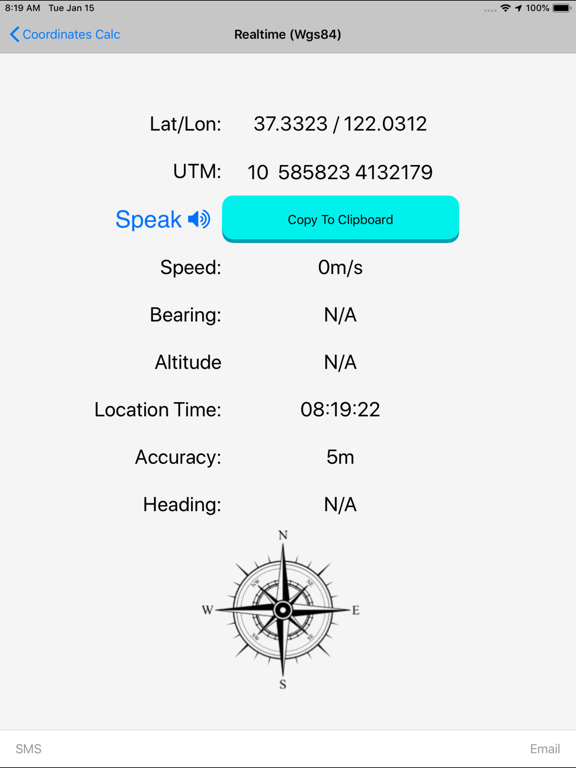 Screenshot #5 pour B4i - Coordinates Calculator