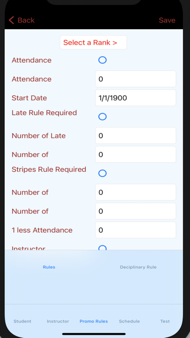 MartialArtsSchool Screenshot