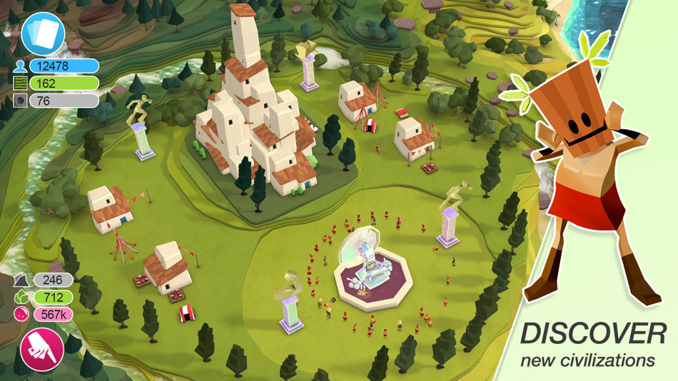 #4. Godus (iOS) Podle: 22Cans