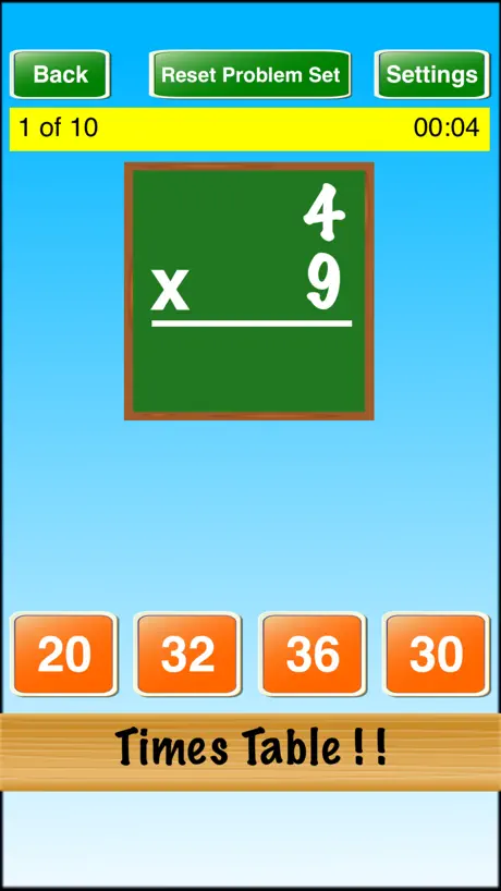 Times Table ! !