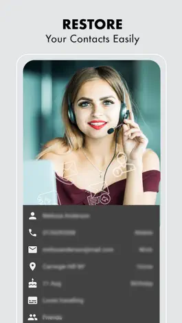 Game screenshot Contacts Backup & Transfer apk