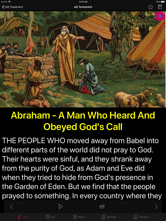 Bible Story -All Bible Stories iPad screenshot