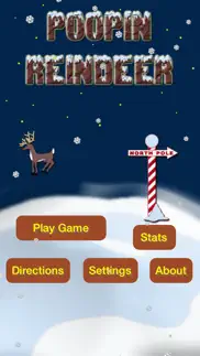 poopin reindeer iphone screenshot 2