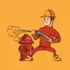 Hero Firefighter Stickers