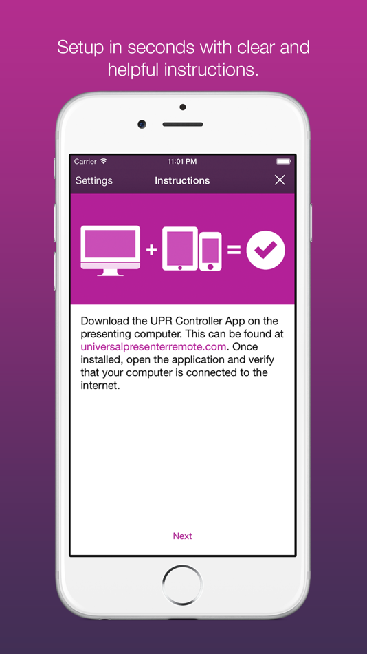 #4. Universal Presenter Remote (iOS) 由: Brendan Boyle