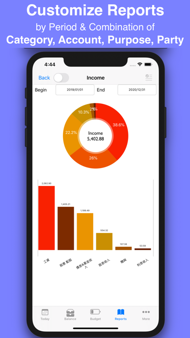 DJ Finance Screenshot