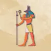 Ancient Egypt Gods Stickers delete, cancel