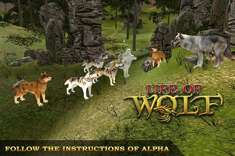 Life Of Wolf - Wild Life Simのおすすめ画像3