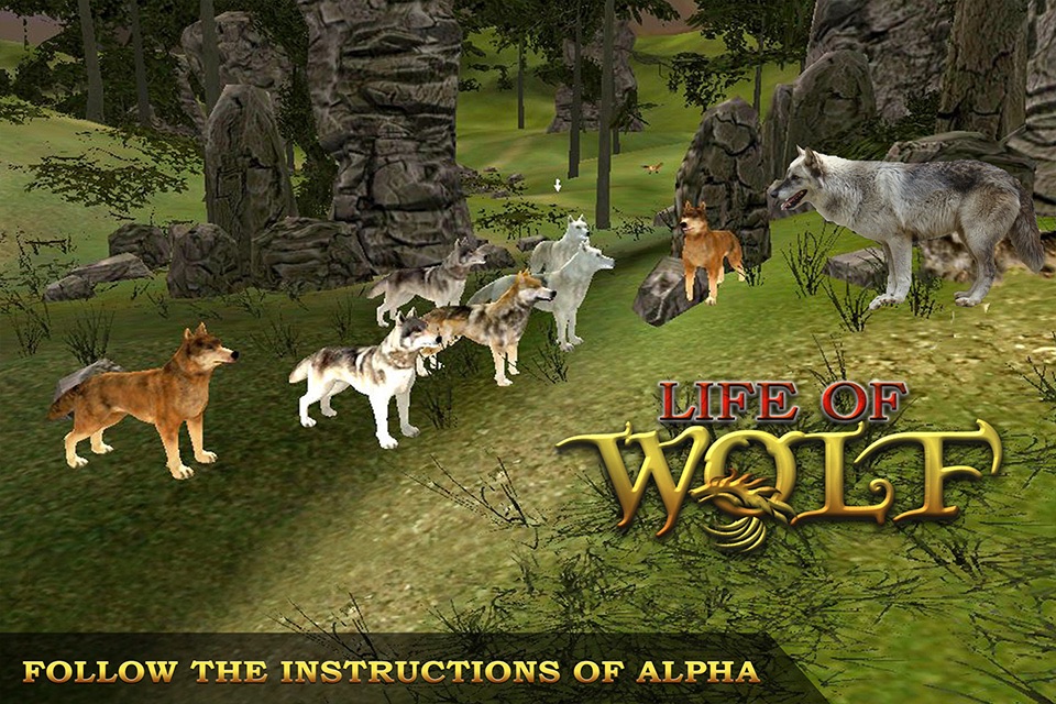 Life Of Wolf - Wild Life Sim screenshot 3