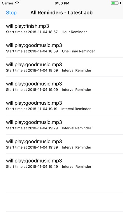 Sound Reminder Lite screenshot-4