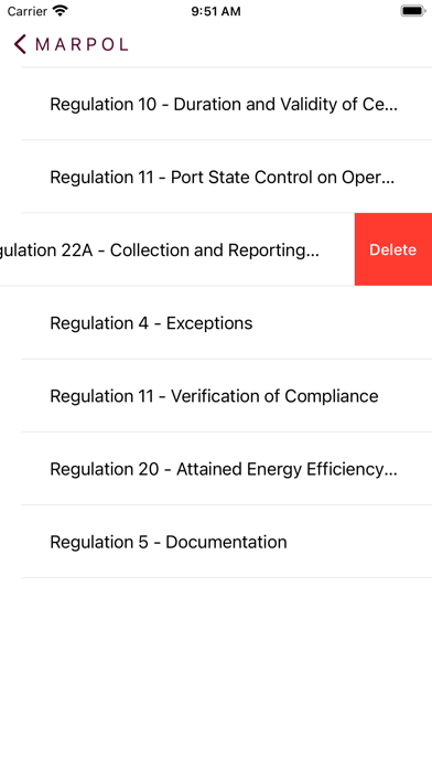 MARPOL Consolidated Screenshot