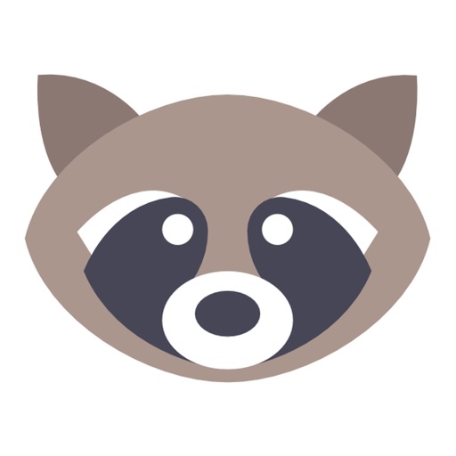 Raccoon Stickers App icon