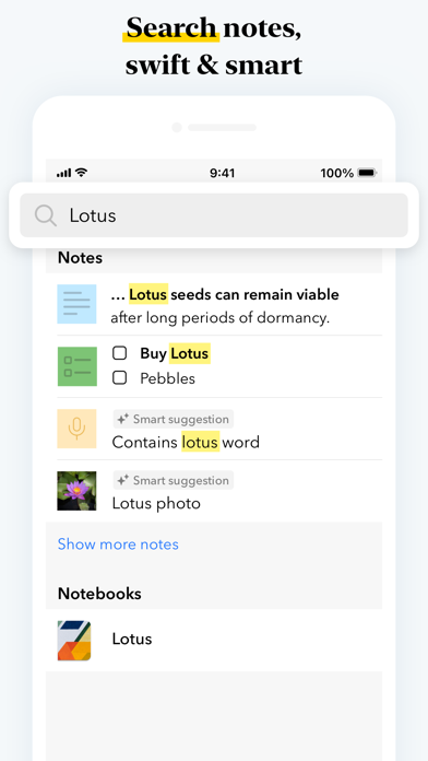 Notebook - Take notes, To do Screenshot