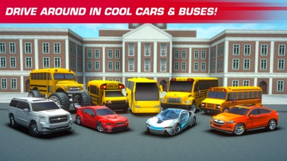 School Bus Simulator Drive 3D Screenshot